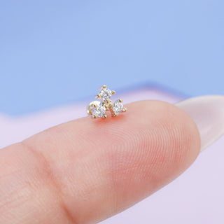 Piercing Trinity Gold