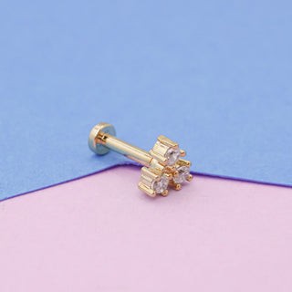Piercing Trinity Gold