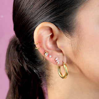 Earcuff Doble Gold