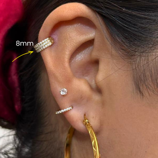 Piercing Aro Luxe Titanio