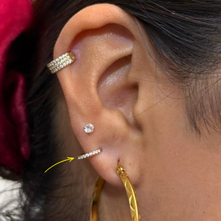 Piercing Infinity con Zirconias Titanio