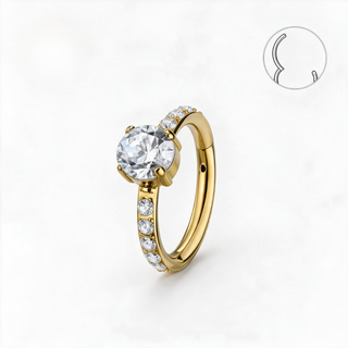 Piercing Diamond Shine Titanio