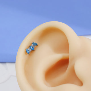 Piercing Aqua 1era Perforación Titanio