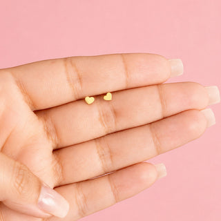 Piercing de Corazón Titanio 1ra Perforación