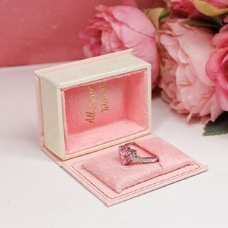 Cajita de Regalo para Anillo Libro