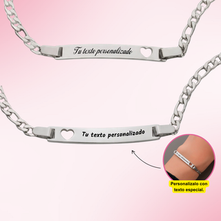 Pulsera Fígaro Personalizada