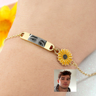 Pulsera Girasol Personalizada