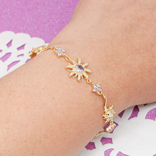 Pulsera Sun & Flower Shine
