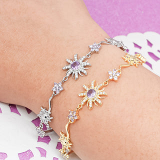 Pulsera Sun & Flower Shine