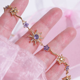 Pulsera Sun & Flower Shine