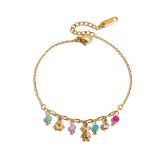 Pulsera Colgante de Osito
