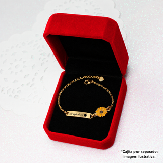 Pulsera Girasol Personalizada