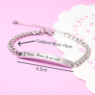 Pulsera Eslabones Personalizada