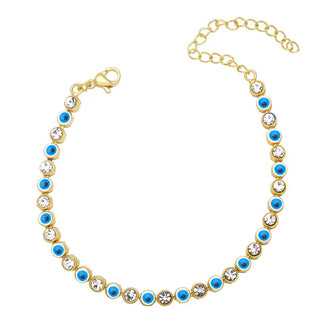 Pulsera Ojito Turco Azul