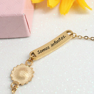 Pulsera Girasol Personalizada