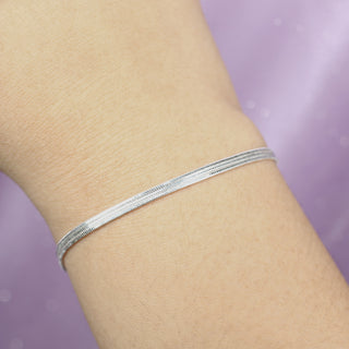 Pulsera Shine Plateada