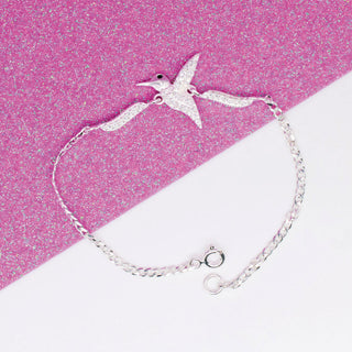 Pulsera Colibrí Plata 925