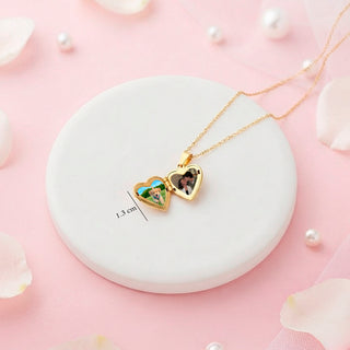 Collar Mini Heart Personalizado Foto a Color