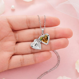 Collar Mini Heart Personalizado Foto a Color