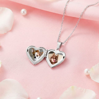 Collar Mini Heart Personalizado Foto a Color