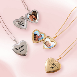 Relicario Love Personalizado Foto a Color