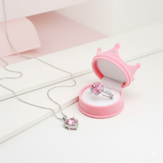 Set Heart Pink