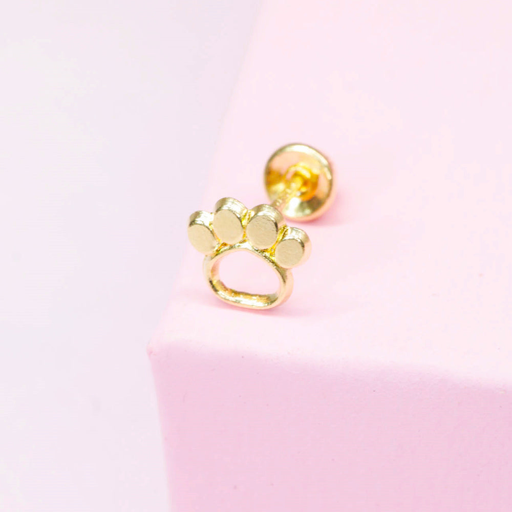 Piercing Oro 10k Patita