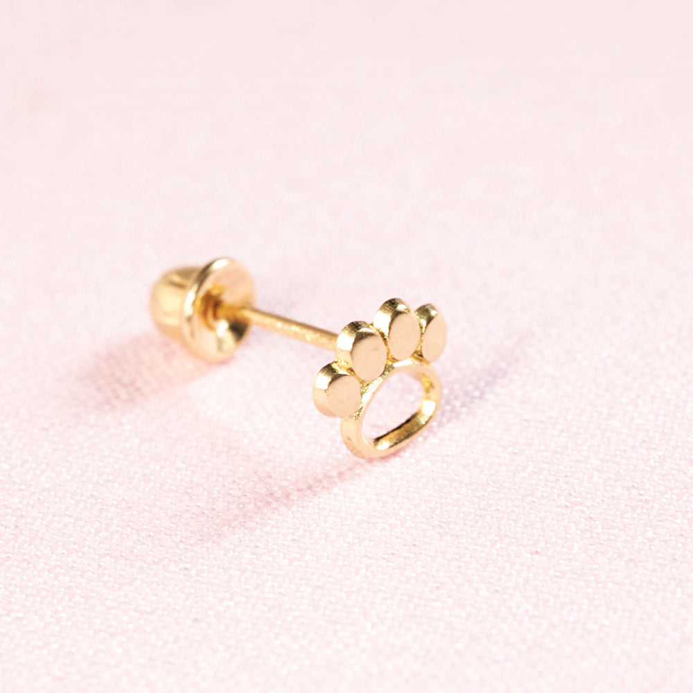 Piercing Oro 10k Patita