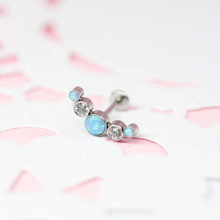 Piercing Ópalo Azul