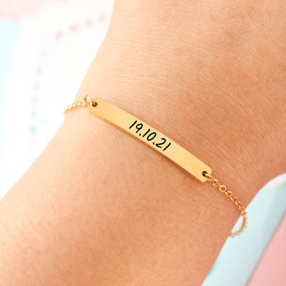 Pulsera Barra Personalizada