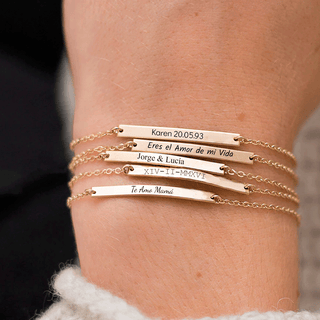 Pulsera Minimal Personalizada